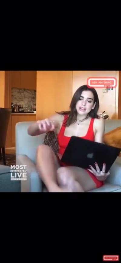 Dua Lipa Embarrassing Lil Upskirt