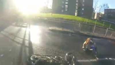 WCGW crossing the street without looking