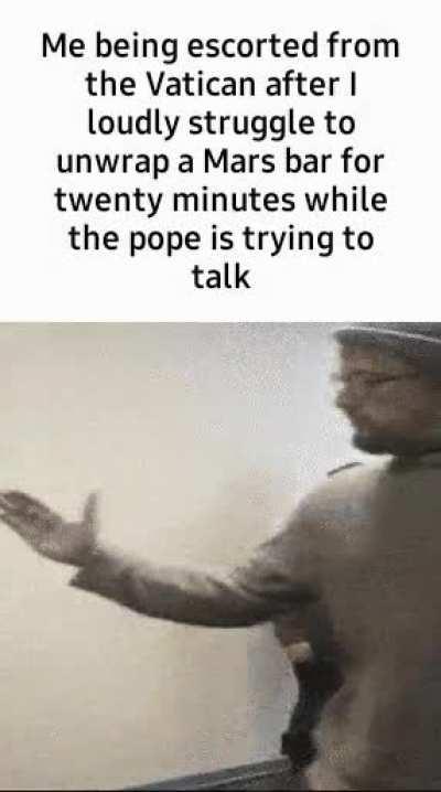 Pope doesn’t understand the struggle