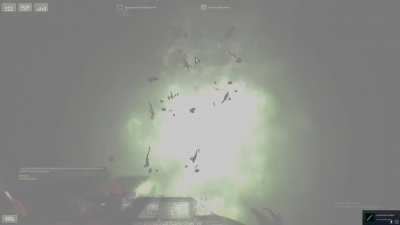 someone loaded a nuclear shell without telling me and the rest is history