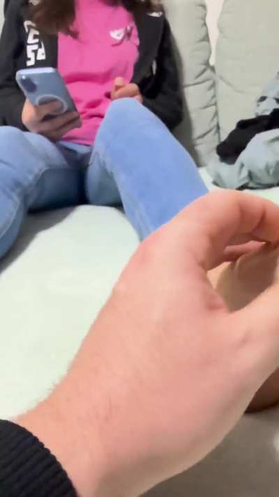 First time getting my soles tickled