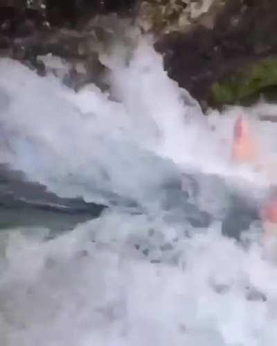 Man Nearly Drowns After Trying To Swim Into Cave For Tiktok