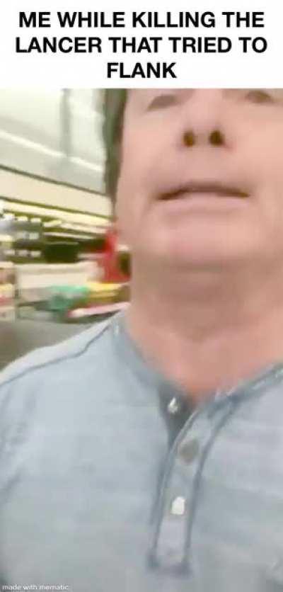 Always watch the flank