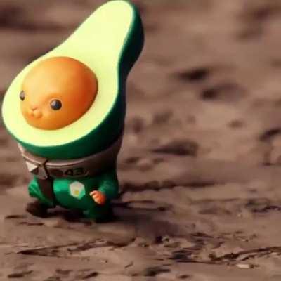 Run little Avocado Man!!!