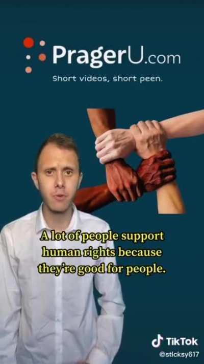 PRAGERU destroys WEAK LIBERAL Universal Declaration of Human Rights???