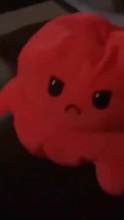 She looks angry 😬