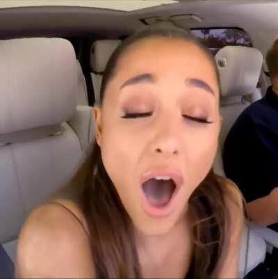 Looks like Ari had an orgasm