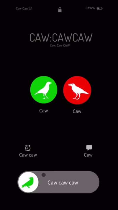 Caw? Caw!