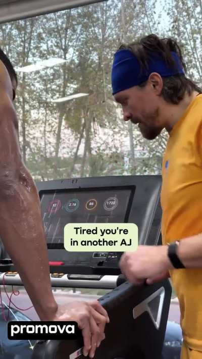 Usyk Trains Joshua, Pt. 3: You're not tired. Tired your another AJ.