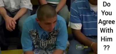 Is he speaking the truth?