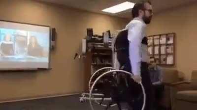 This wheelchair that allows you to 