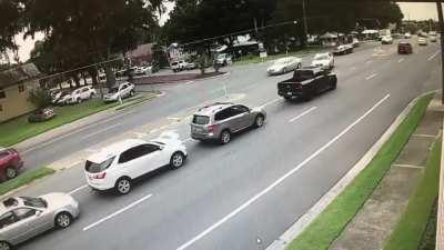 Never stop to allow these through. Never go through if someone stops.