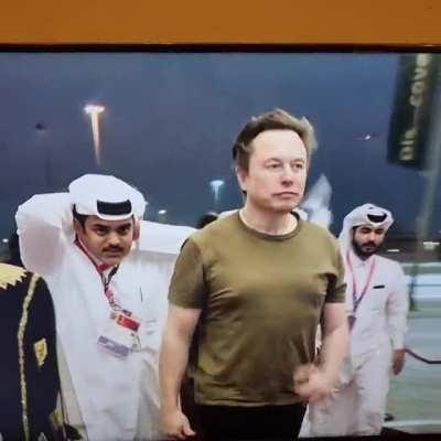 Beckham, Ronaldinho, Musk Entrance to World Cup Final