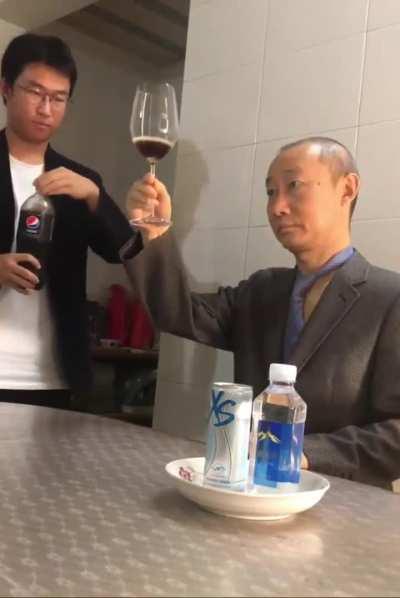 he left the guy hanging 😔