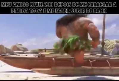 No caso eu sou o amigo