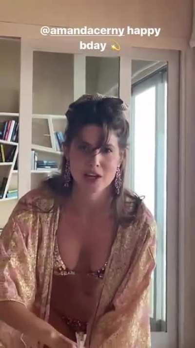 This is more skin than what she put on OF