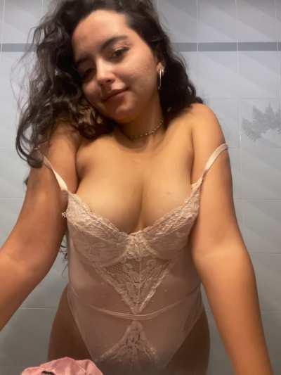 Having fun showing off 