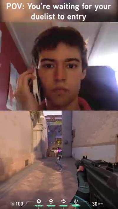 What the 2 duelists on your team be doing LMFAO (watch 'til the end before ya call out on something)