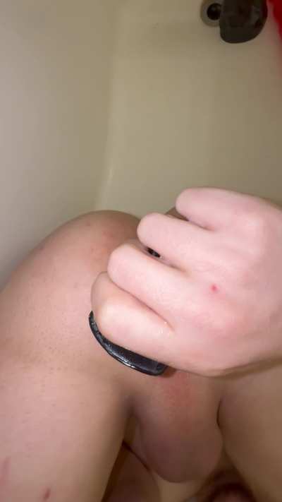 I almost came putting it in