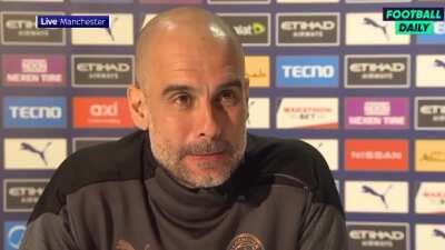 Journalist: Southampton has shown on some occasions that they can concede 9 goals, is that something you will bear in mind? Pep “We will score 18,18-0. This will be the results. What a question, do you think this game is a joke?”