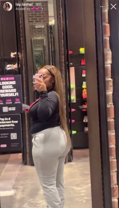 Damn she got thicker.