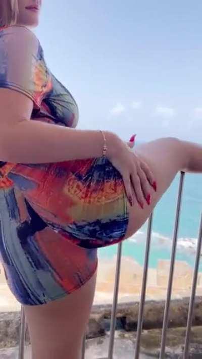 First person to twerk here in 400 years or something like that