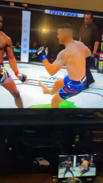 Leg looking like spaghetti