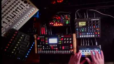 Look ma' no DAW! Live Jungle/breakcore with the Octatrack!
