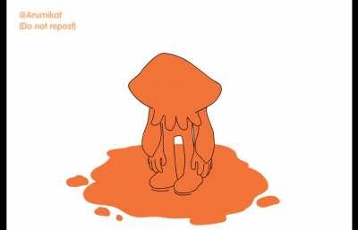 (My work) Thought about sharing my animation test here on reddit too! :D sound on for ink asmr