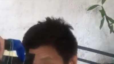 I made a vacuum attachment to suck hair straight from my clippers, a la Flowbee