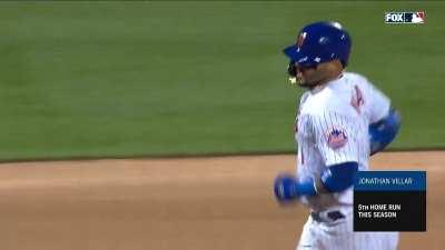 [Highlight] ATL@NYM: Jonathan Villar hits a home run into the apple