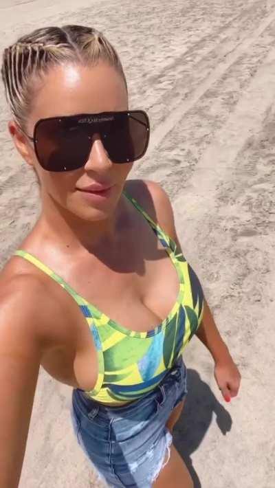 On the beach in Cabo