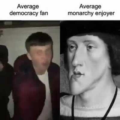 An entire family tree of chiseled jawlines