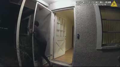 Drunk lady says her neighbor broke out her window, but then this happens...