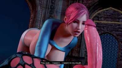 Futanari Dickgirl's Story - 3D Animation Big Dick, Big Tits, Blowjob