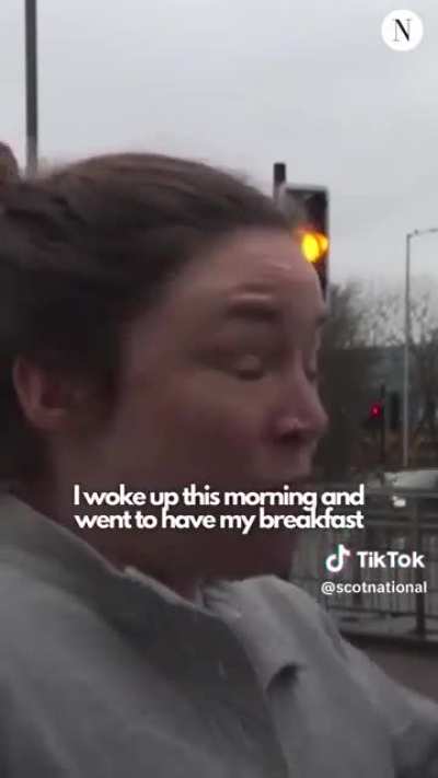 She confronts anti-abortion protestors, legit freakout this time.
