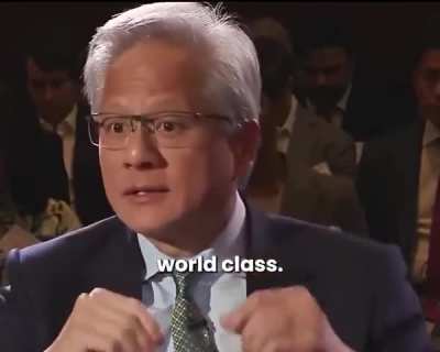 NVIDIA CEO Jensen Huang breaks down the five layers of AI