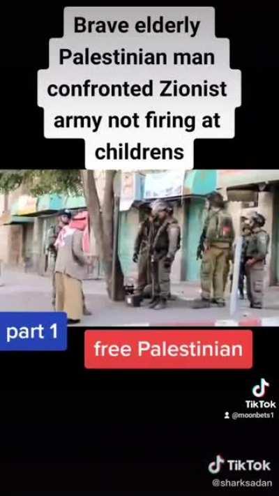 Old or Young. We stand for Palestine