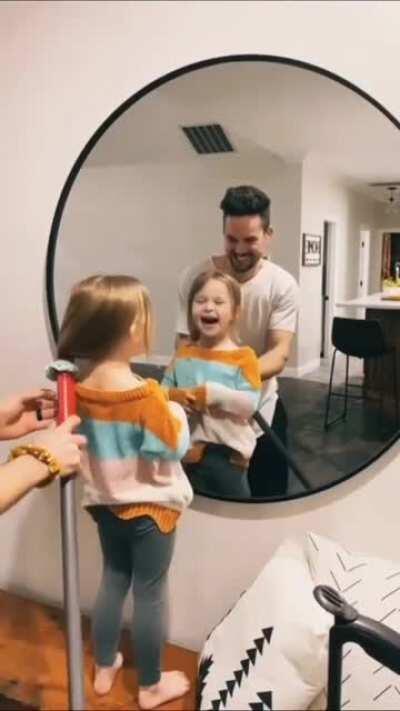 Making ponytail with a vacuum