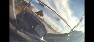 Idiot makes an unprotected left in front of me. Car was 3k short of 500k miles.