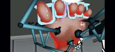 Love this genre. Stuck behind wall type tickles