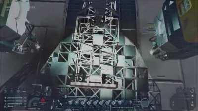 An overengineered, self-hiding construction crane, for building (and deconstructing) things in Survival mode.