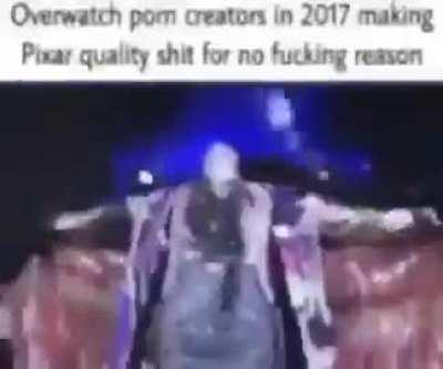 2017 Overwatch Widowmaker x Tracer 1080p 4k *Very Sexy*