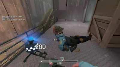 found a 2015 clip in my hard drive of the funniest TF2 glitch ive ever seen