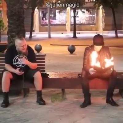 When the Barbarian & Warlock realise they share the same God