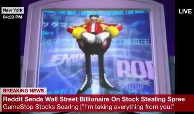 Billionaires when Reddit buys up GameStop stocks