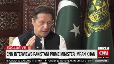 Prime Minister Imran Khan in his interview to Becky Anderson of CNN explains the historical backdrop of the current situation in Afghanistan today, and sheds light on Pakistan's role in it.