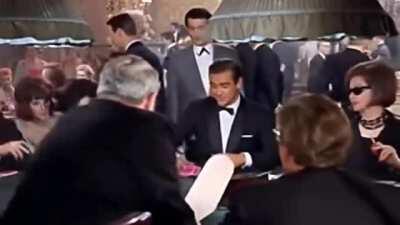 One of the coolest introductions to a character in cinema history. Let's not be sad he's gone but be thankful for the joy he has brought to us all. RIP Sir Sean, an icon, a legend.