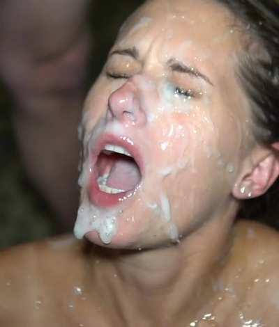 Slow Motion Bukkake