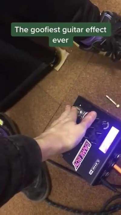 goofy guitar effect